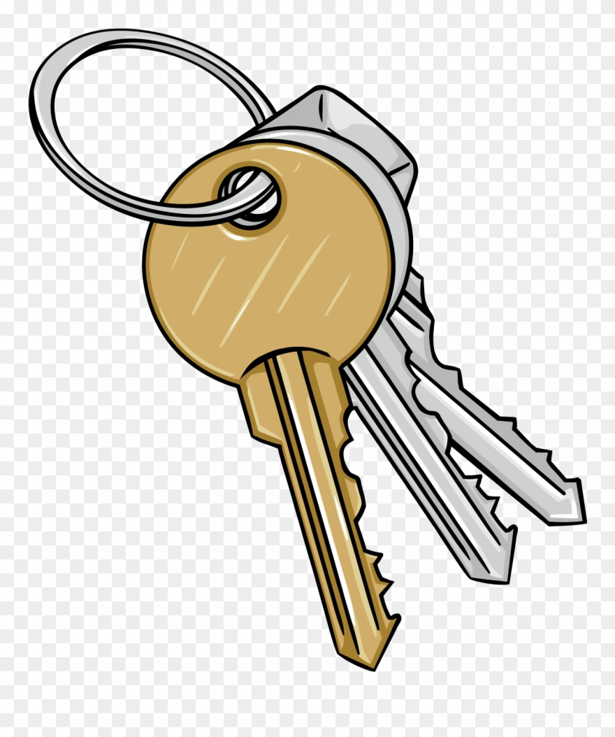 1500 X 1500 12 - Cartoon Keys Clipart