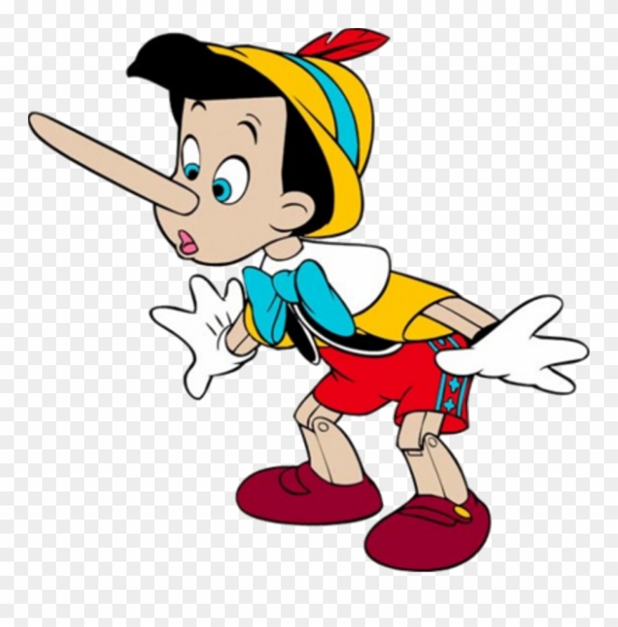 Pinocchio Sticker - Pinocchio With Long Nose Clipart
