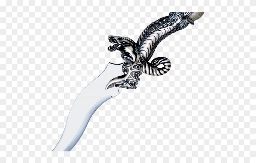 Dagger Clipart Oriental - Dagger Png Transparent