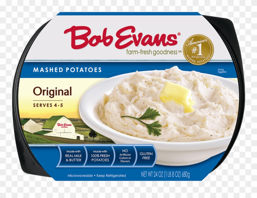 Bob Evans Original Mashed Potatoes - Bob Evans Mashed Potatoes Clipart