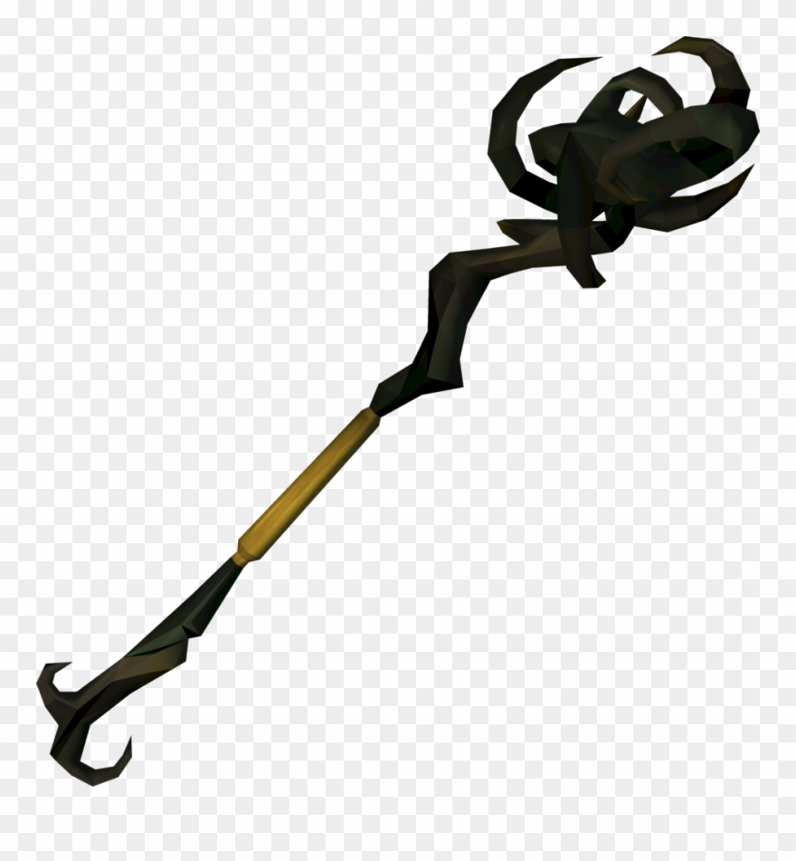 Mystic Mud Staff Clipart