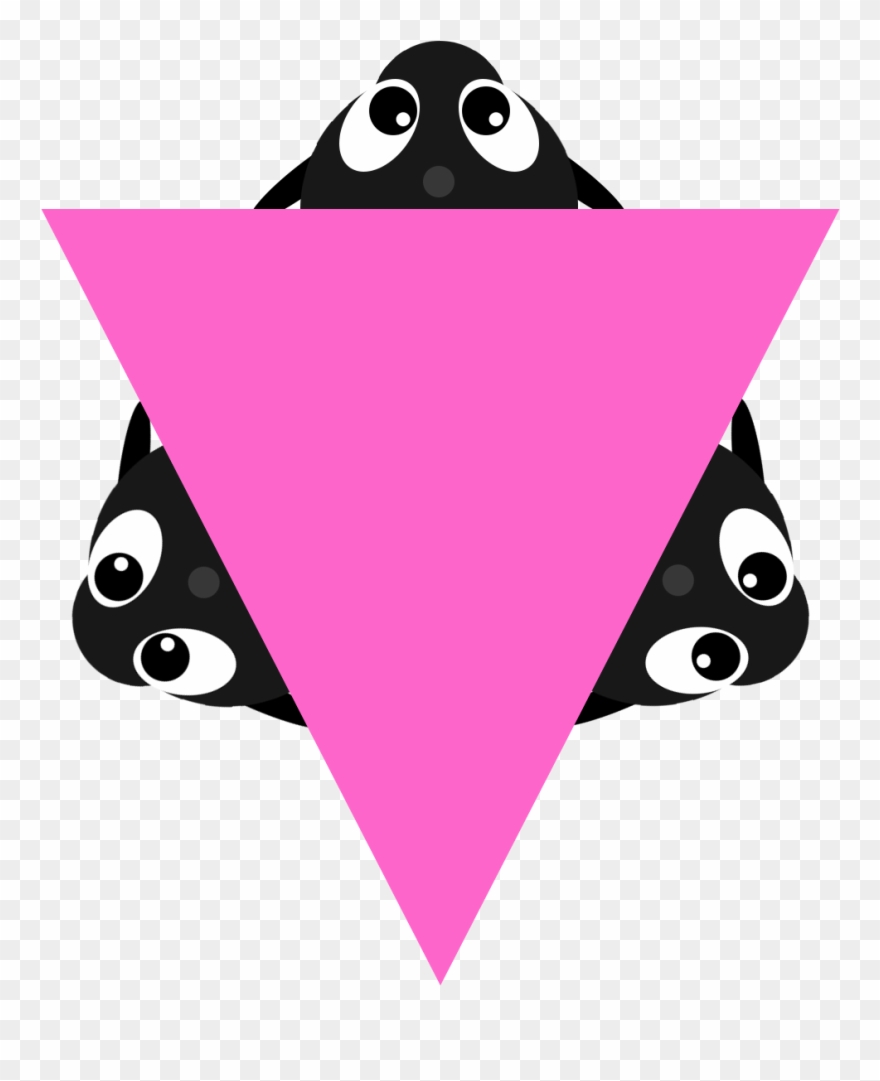 Triwhalepink - Triangle Clipart