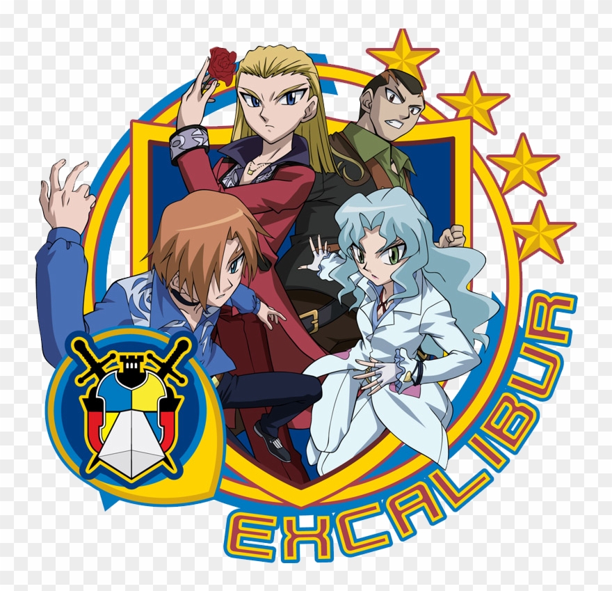 Team Excalibur - Beyblade Metal Masters Sophie Clipart