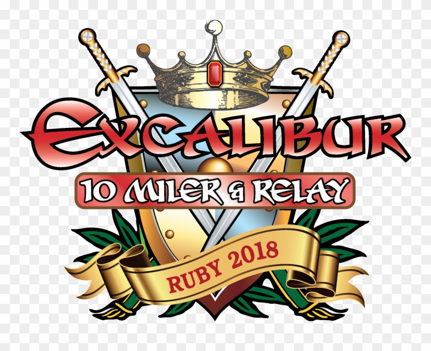 Excalibur 10 Miler 2017 Clipart