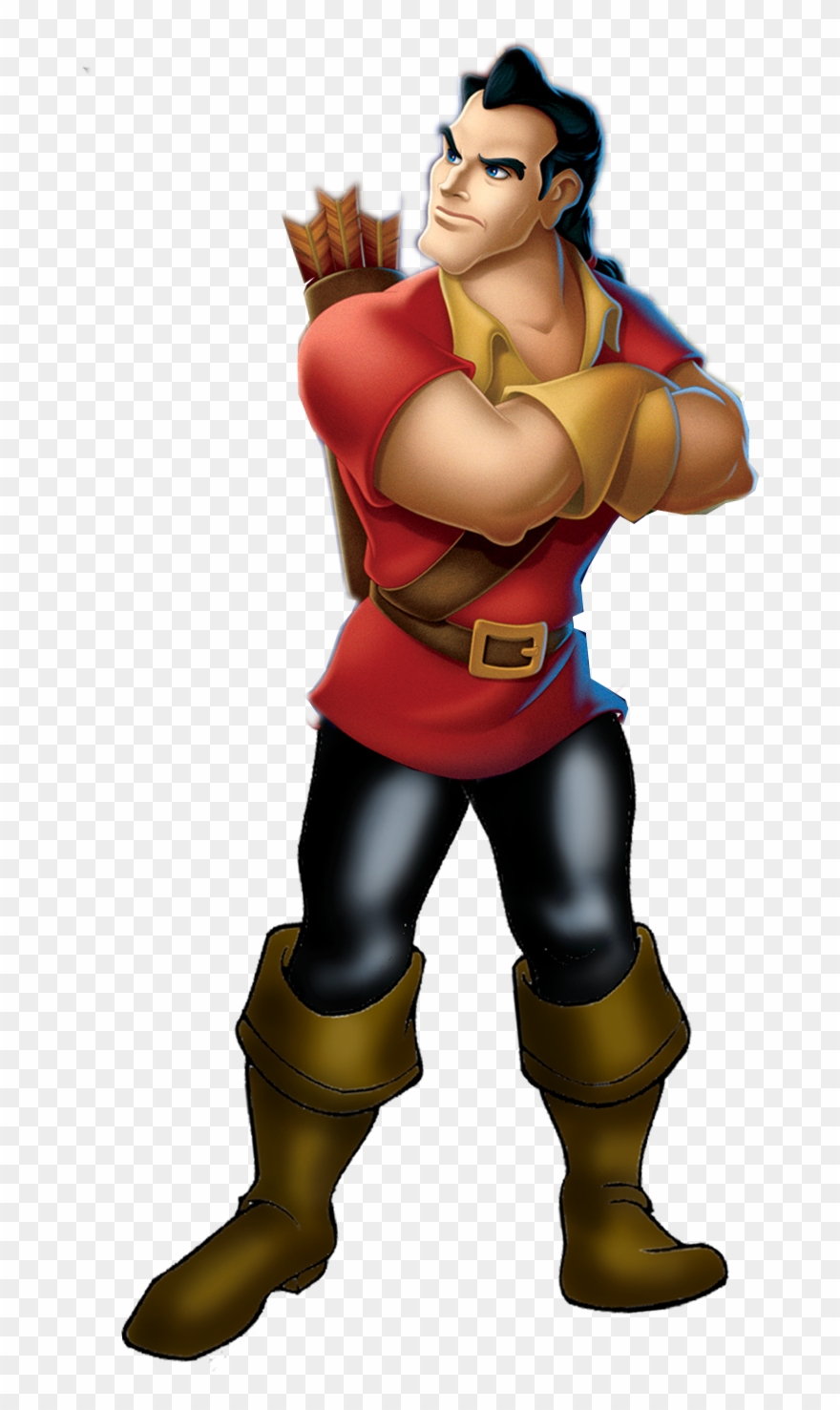 Gaston Bela E A Fera Clipart