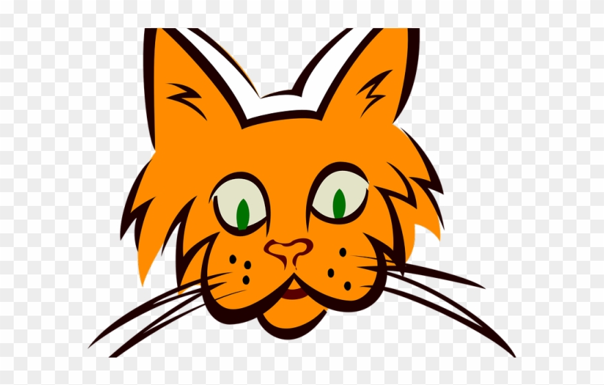 Fur Clipart Orange Cat - Cat - Png Download