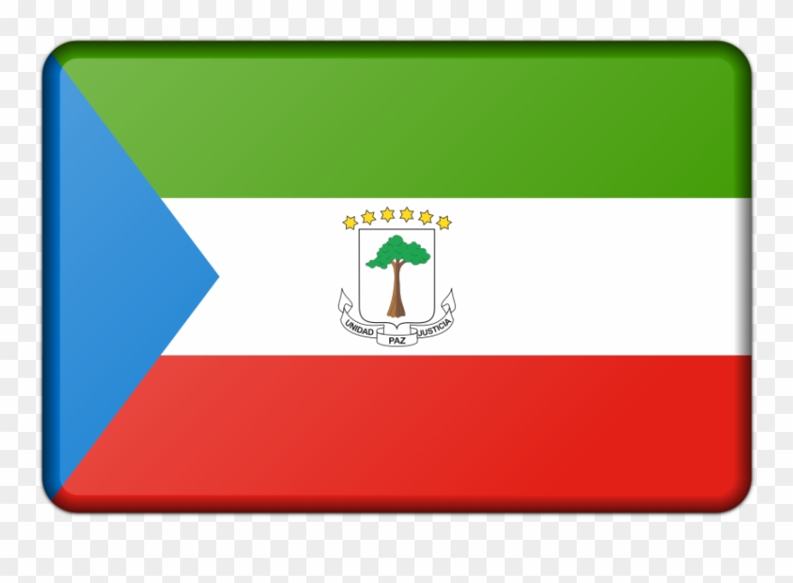 Equatorial Guinea Flag - Equatorial Guinea Coat Of Arms Clipart