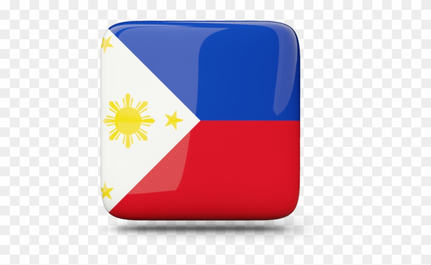 Illustration Of Flag Of Philippines - Flag The Philippines Square Clipart