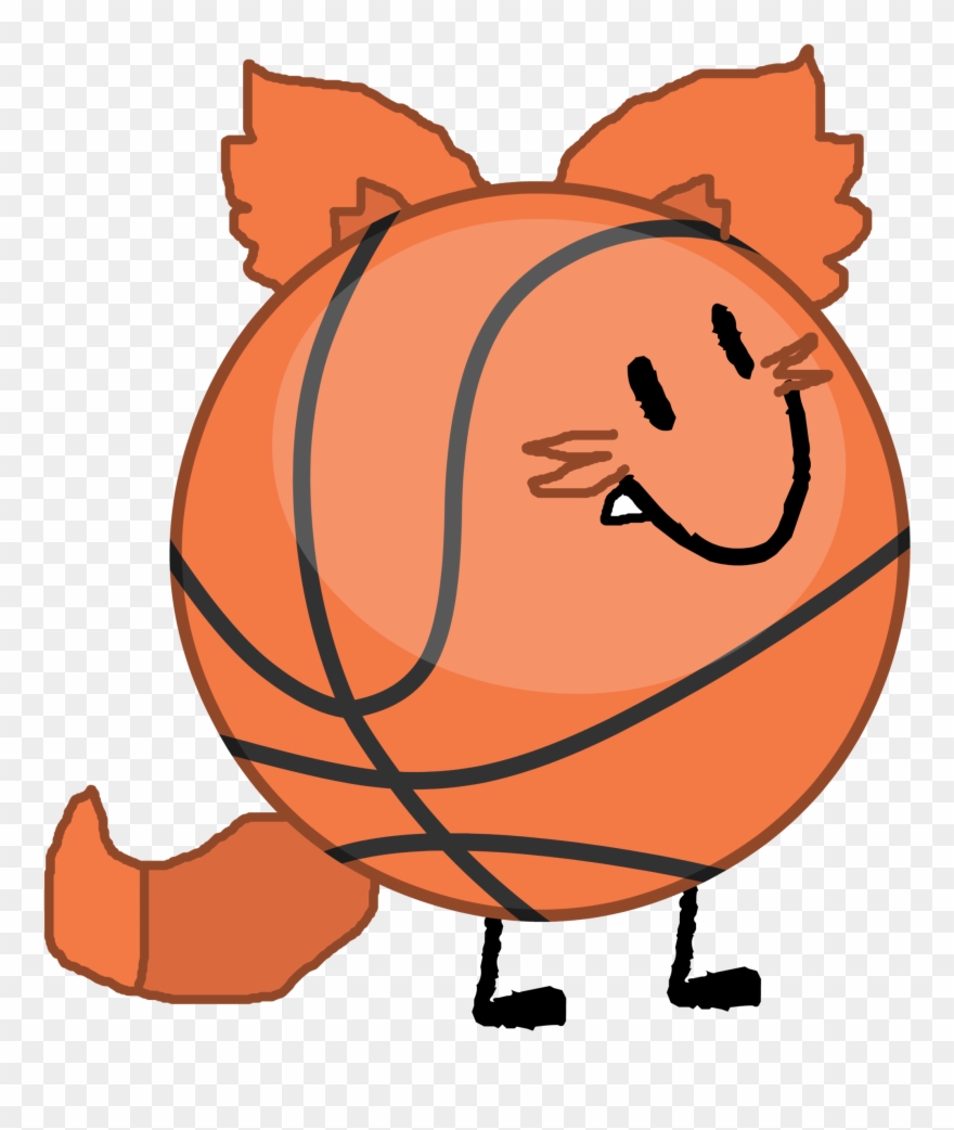 Basket Ball Fox Updated - Basketball Clipart
