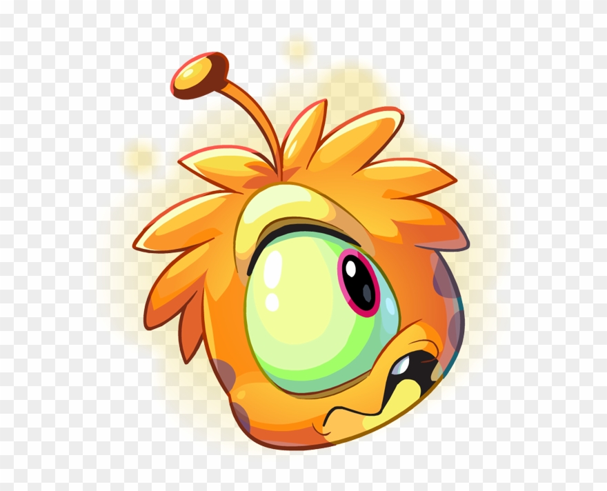 Alien Clipart Orange - Cartoon - Png Download