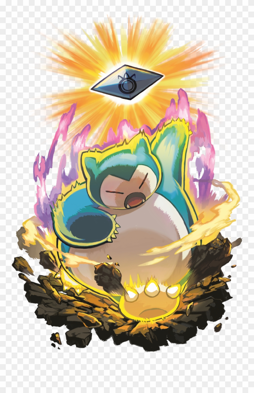 Pokémon Sun And Moon Mammal Cartoon Vertebrate Art - Sun And Moon Snorlax Clipart