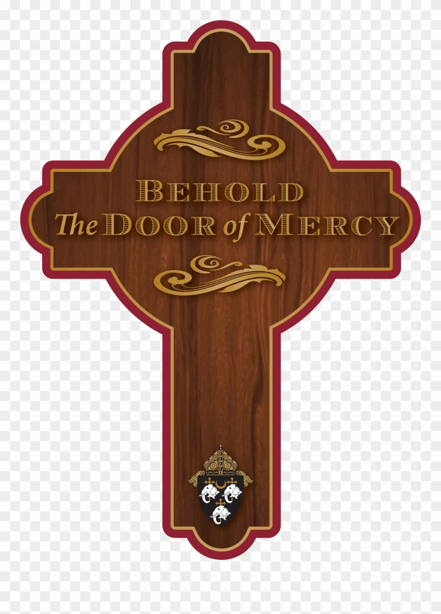 Confessional Cross - Year Of Mercy Cross Clipart