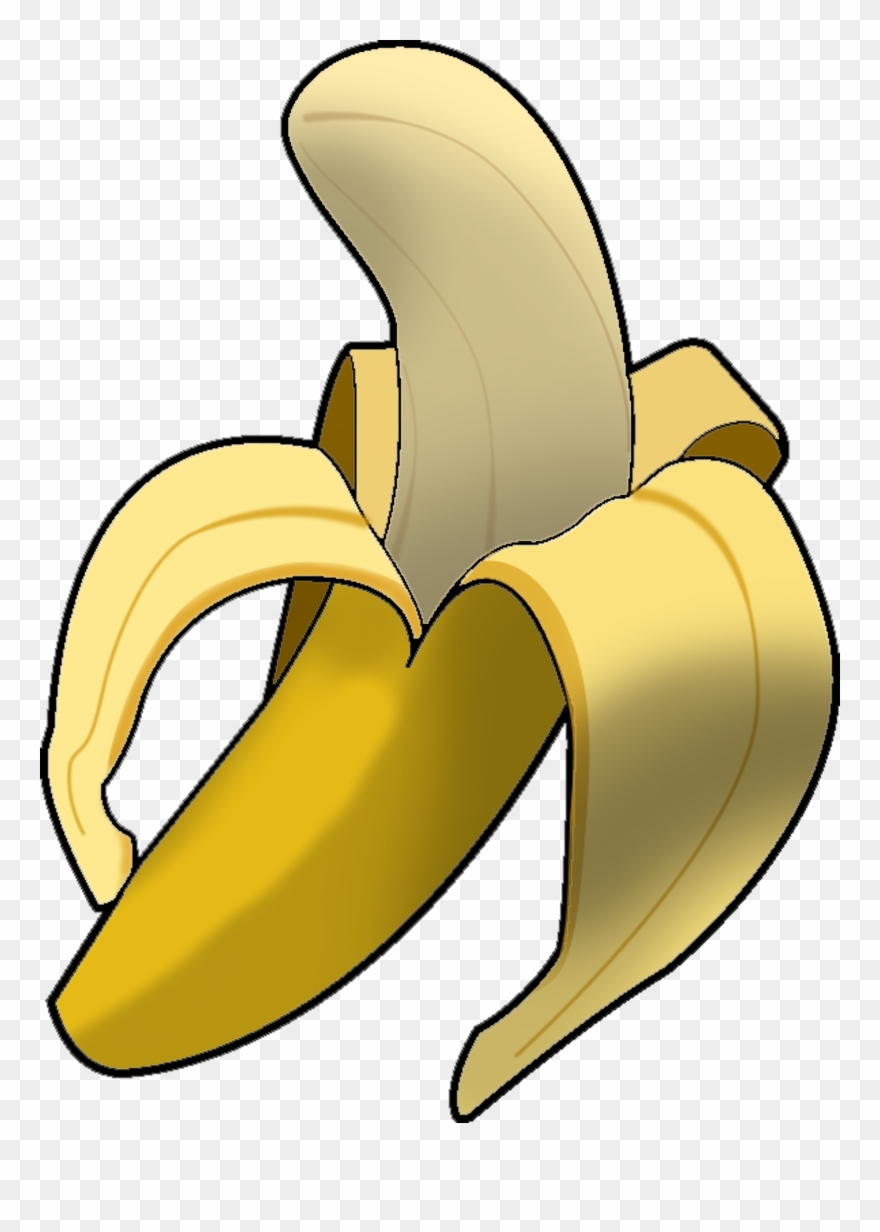 Banana Of Clipart Of Why, Split And Way - Png Download