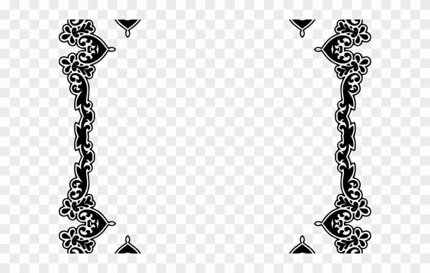 Decorative Border Clipart Art Deco - Corner Design - Png Download