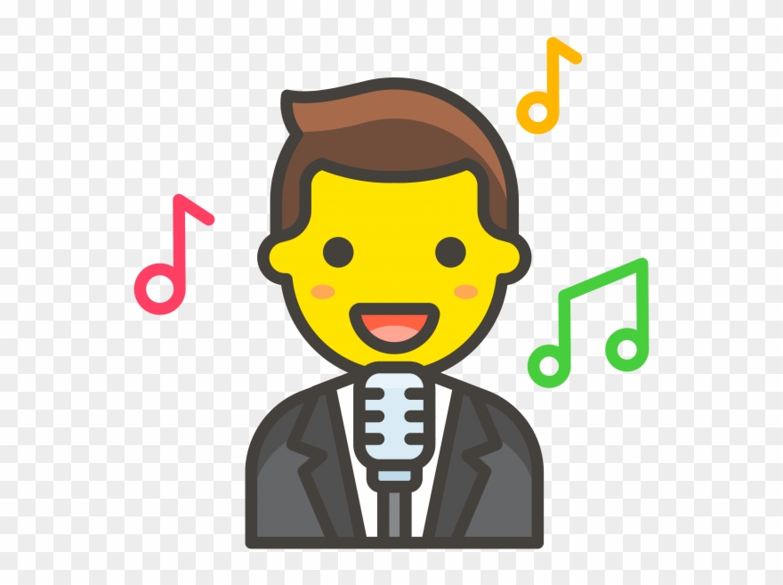 Man Singer - Singer Icon Png Clipart