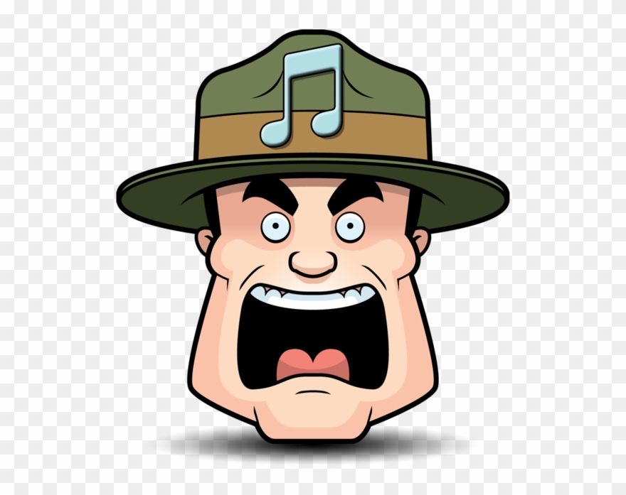 Song Sergeant 4 - Cartoon Clipart