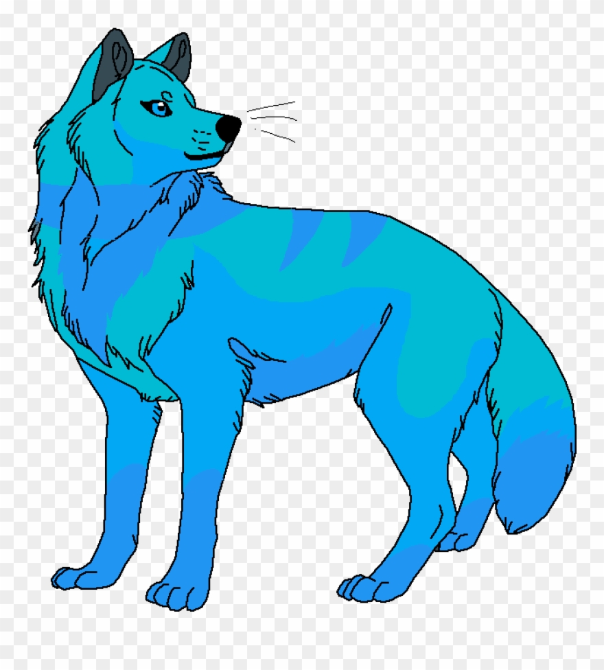 Winter Fox - Cartoon Clipart