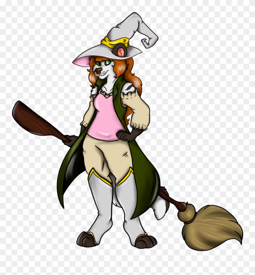 Yeen Witch - Cartoon Clipart