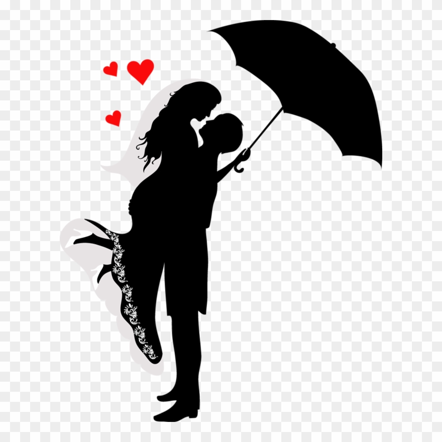 Hislj5y - Desenho Casal Preto E Branco Clipart