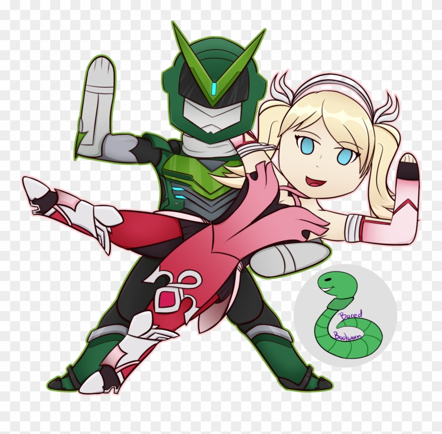Sentai Genji And Magical Mercy, Here To Save The Day - Cartoon Clipart
