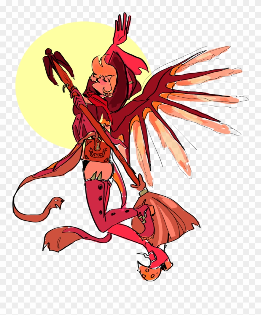 Mercy Sticker - Cartoon Clipart