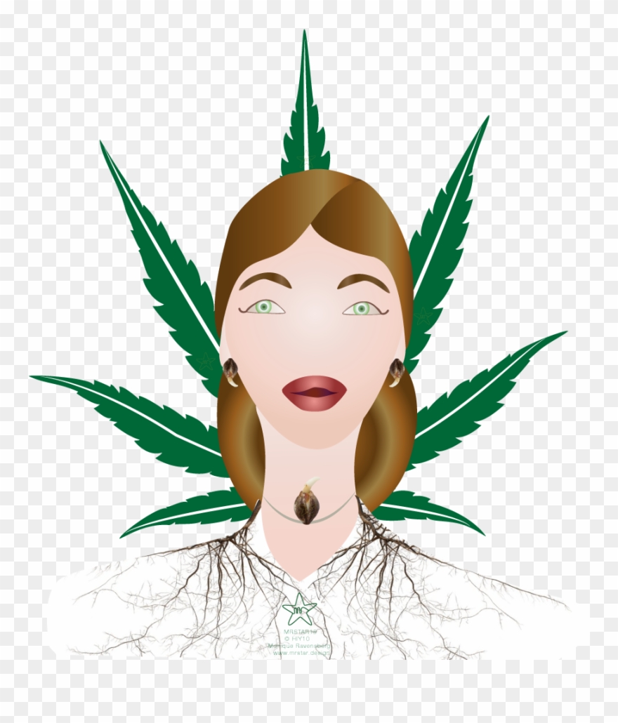Sustainability Day - Marijuana Render Clipart