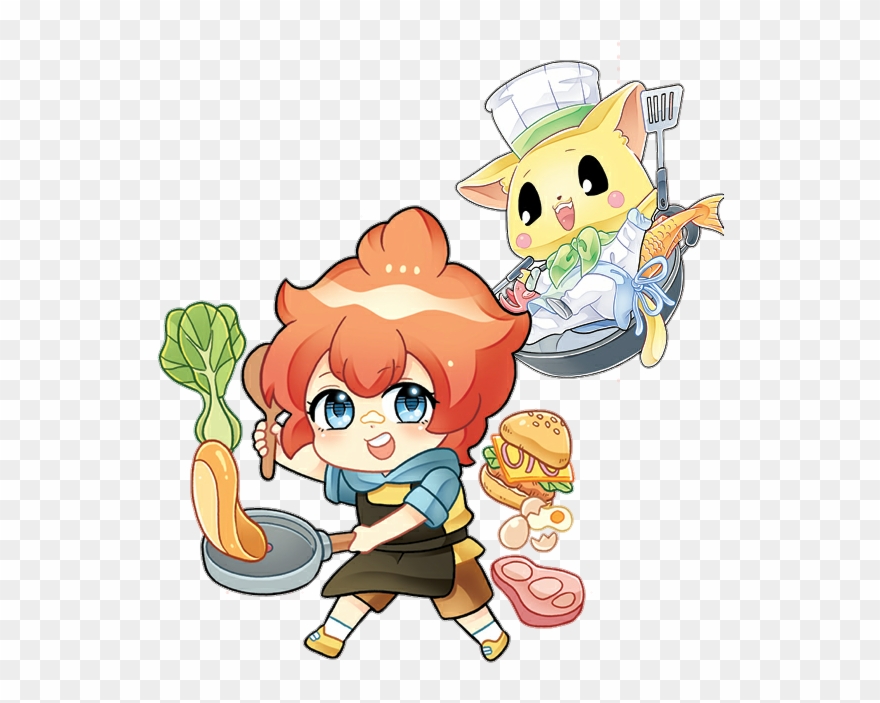 Joni And Candy Meow - Cartoon Clipart