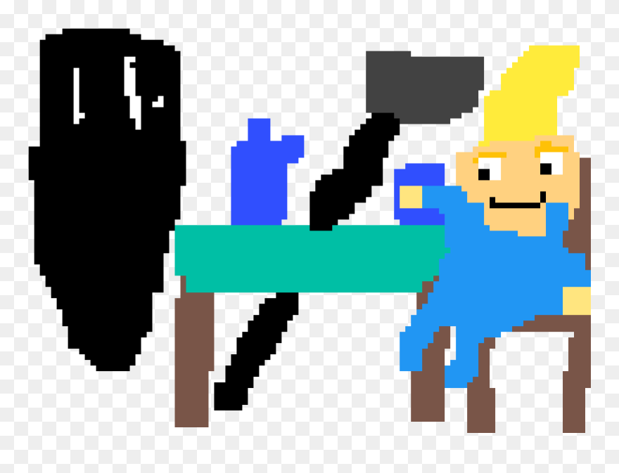 Grim Reaper And Girl - Cartoon Clipart