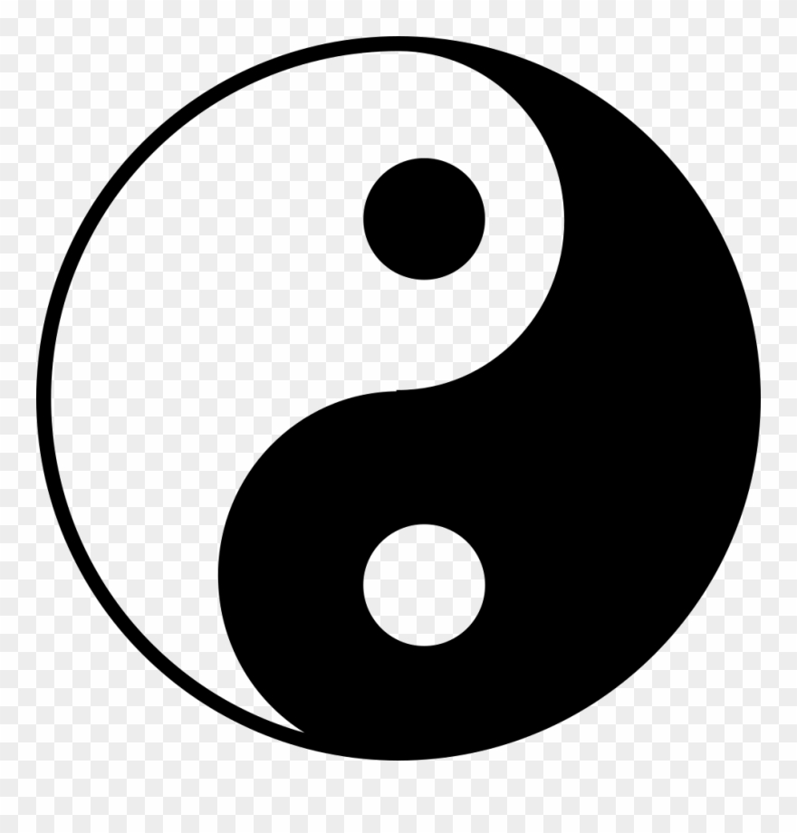 Yin Yang Symbol Comments - Tai Chi Clipart