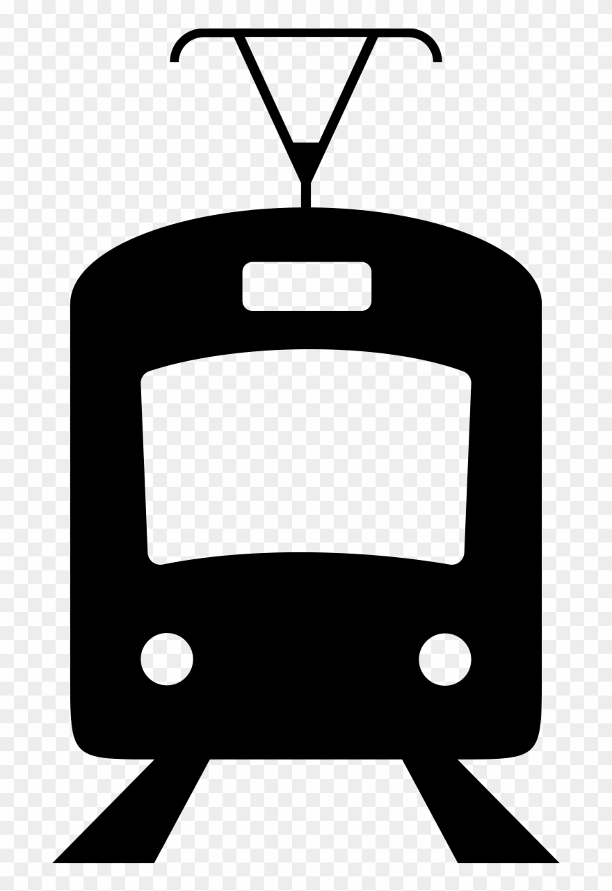 Streetcar - Street Car Icon Png Clipart