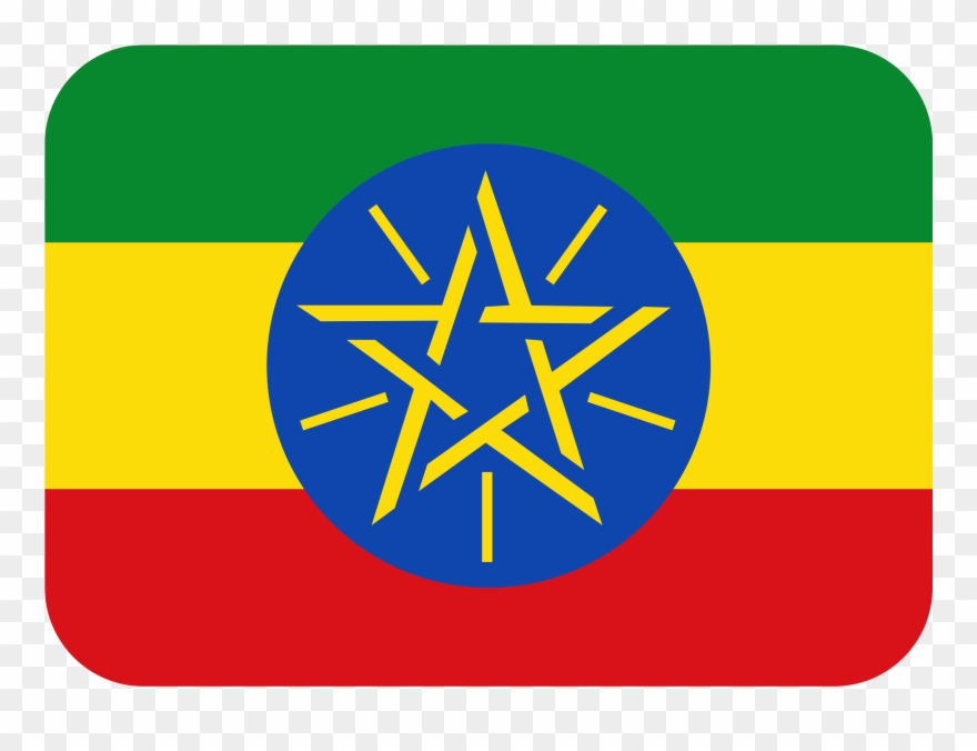Flag Of Ethiopia - Ethiopia Country Flag Clipart