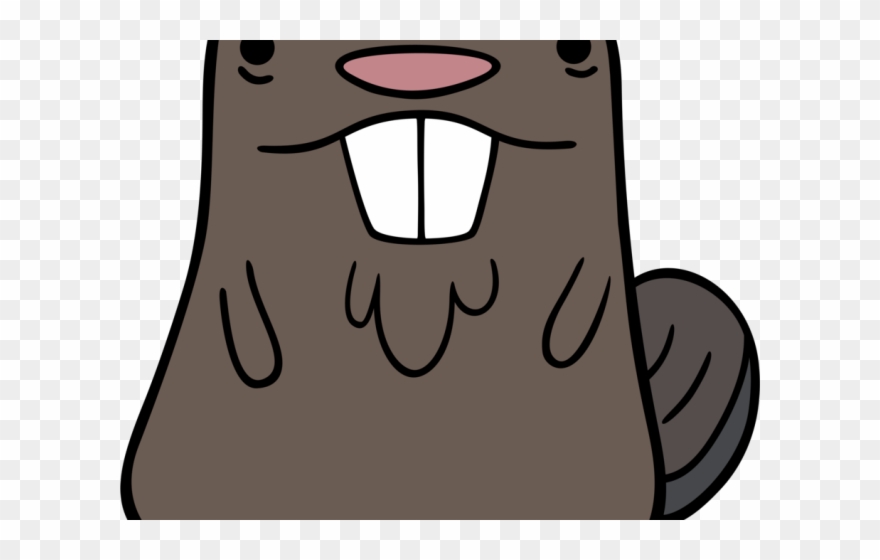 Drawn Beaver Transparent - Gravity Falls Beaver Clipart