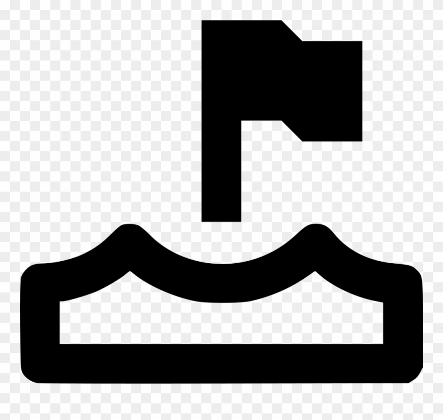 Water Level Flag Comments Clipart