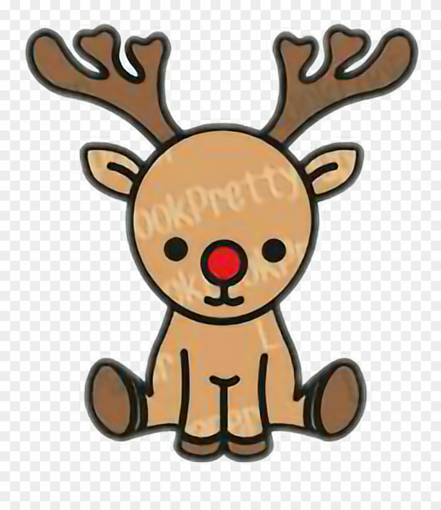 Reno Sticker - Cartoon Clipart