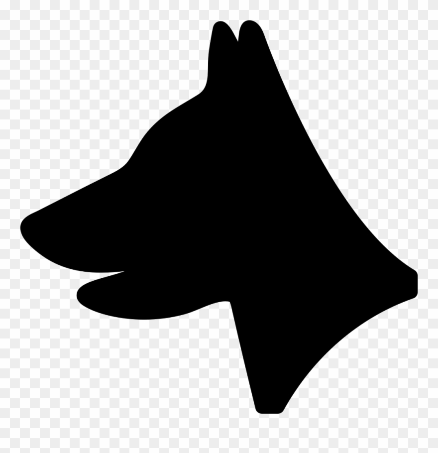 982 X 971 8 - Dog Head Vector Png Clipart