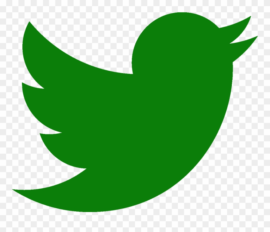 Sub Twitter - Twitter Icon Png Green Clipart
