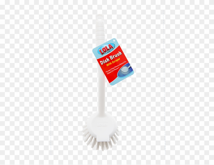 Item# 301, Dish Brush, Cleaning Plates, Lola Brand - Mop Clipart
