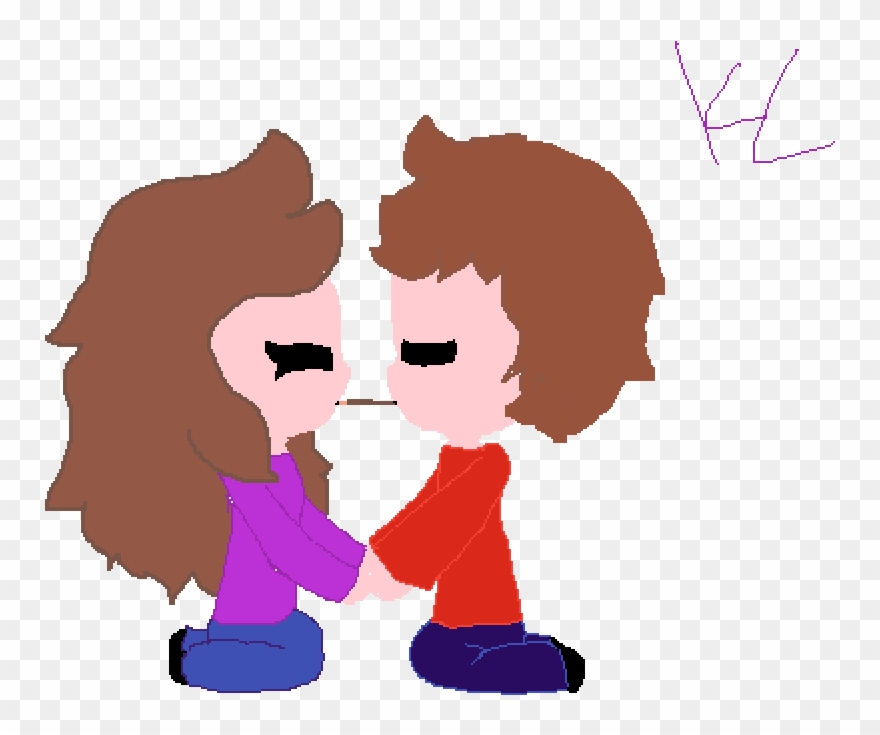 The Pocky Challenge - Cartoon Clipart