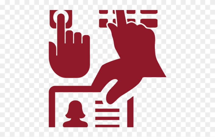 Fingerprint Clipart Identity - Time And Attendance Icon - Png Download