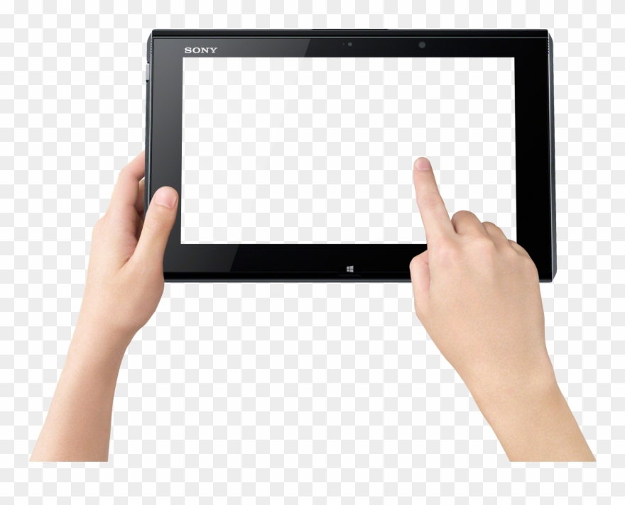 Finger Touch Tablet Png Image Pngpix Vector Laptop - Tablet Finger Png Clipart