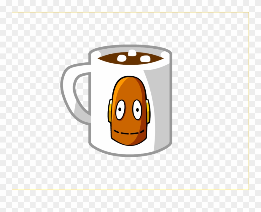 Brainpop Themed Holiday Clip Art → Mug - Moby Brainpop - Png Download