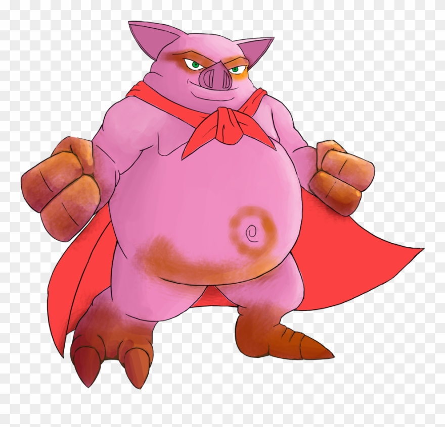Porkbelly Concept Resized - Cartoon Clipart