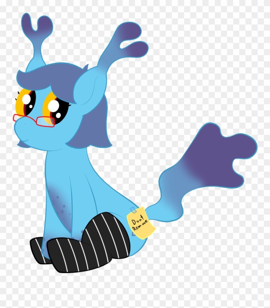 Clothes, Glasses, Note, Oc, Oc - Cartoon Clipart