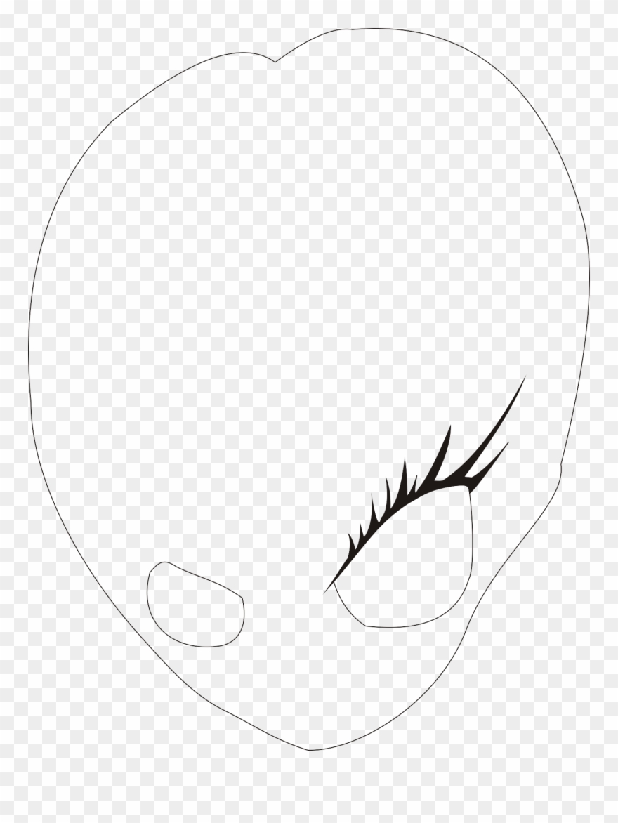 Digital Dissection Of Emma Geary's Image - Line Art Clipart