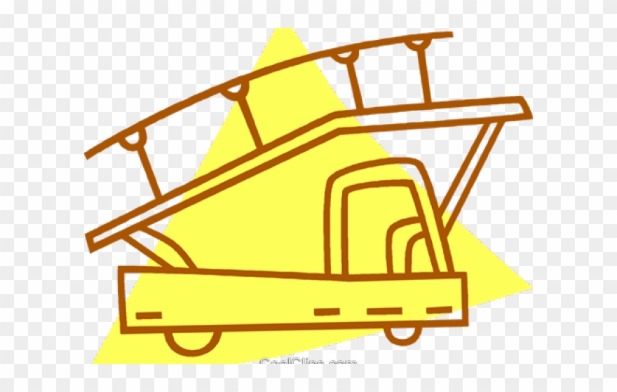 Airport Clipart Truck - Png Download