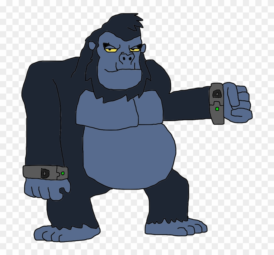 Gorilla Grodd In Jtfm By Joethegreatfox - Gorilla Grodd Cartoon Clipart