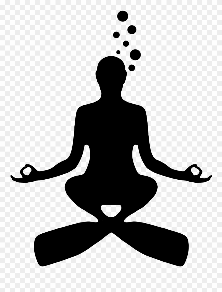 Serene Clipart Yoga Class - Sitting - Png Download