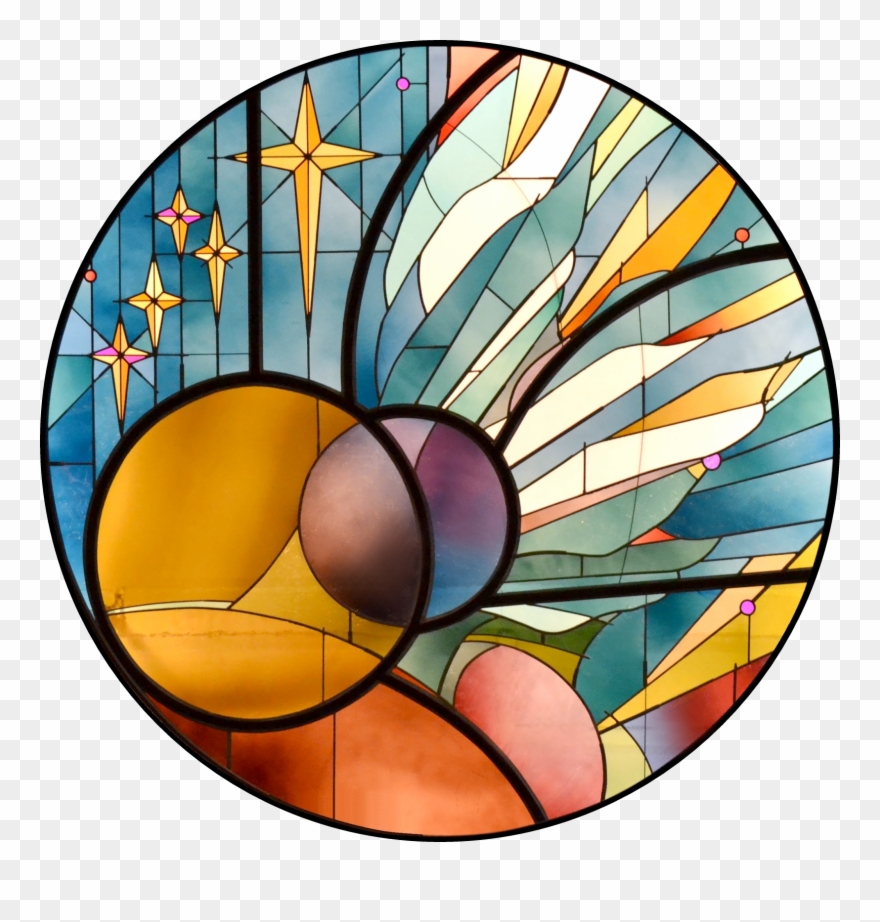 Grace Lutheran Church - Stained Glass Clipart