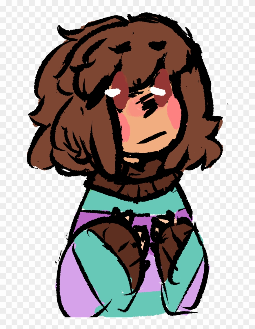 Filled With Discomfort - Illustration Clipart