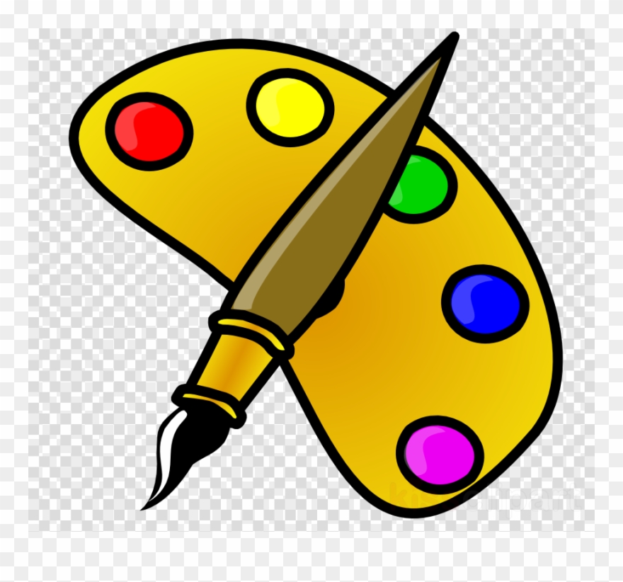 Christmas Card For An Artist Card Clipart